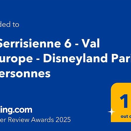 La Serrisienne 6 - Val D'Europe - Disneyland Paris - 9 Personnes 谢西 外观 照片